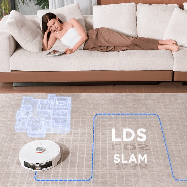Робот-пылесос c базой самоочистки Lydsto Sweeping and Mopping L1, белый